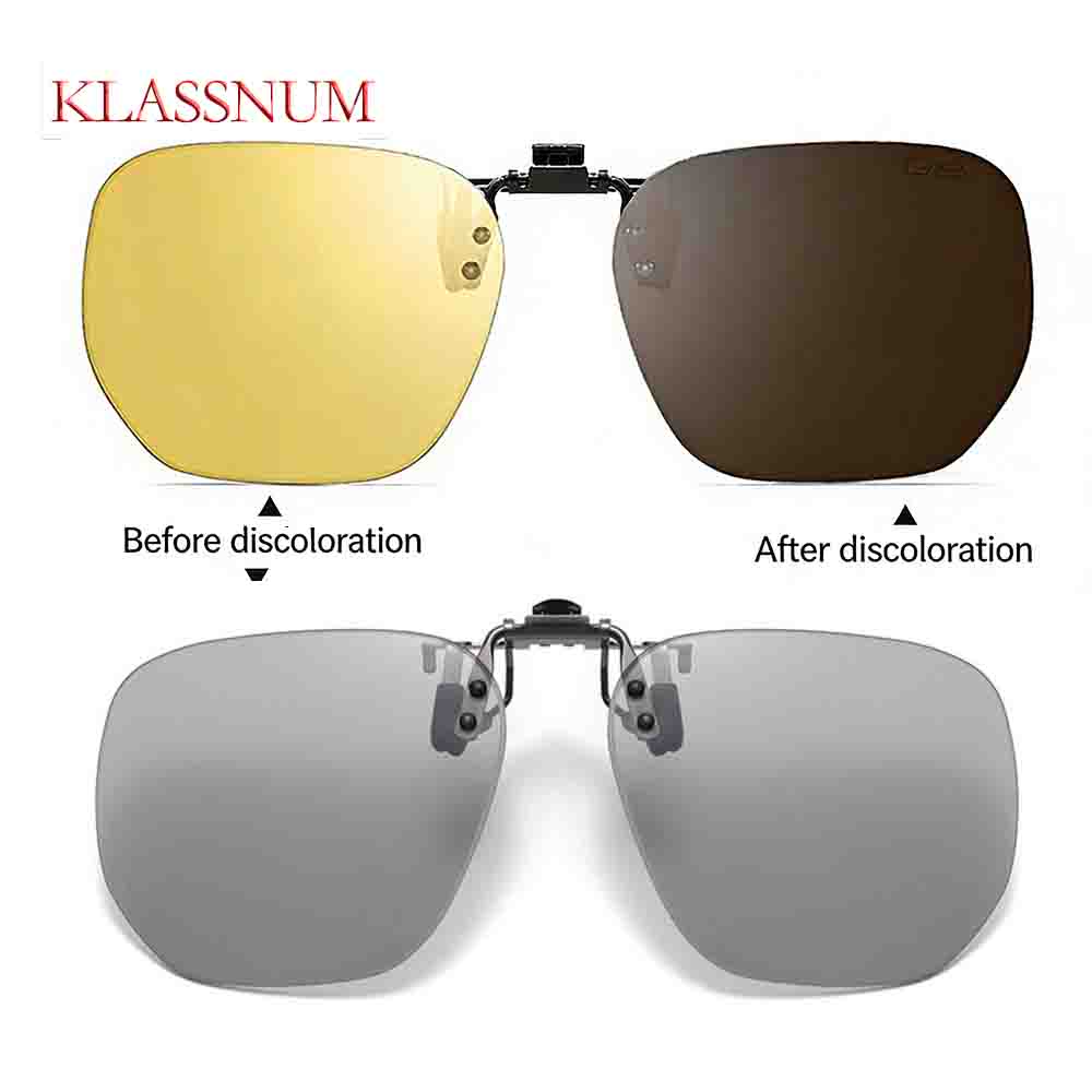 Mens Fashion Discord - KLASSNUM Gafas de sol cuadradas con
