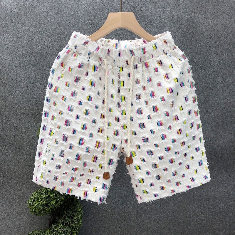 Men'S Fashion For Hot Weather - Pantalones Cortos de Mezclilla Delgados para