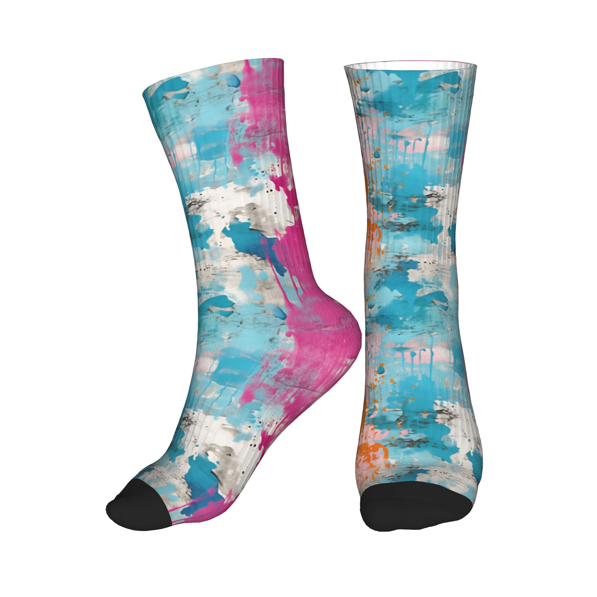 Men Fashion Vintage - Calcetines de vestir con textura vintage