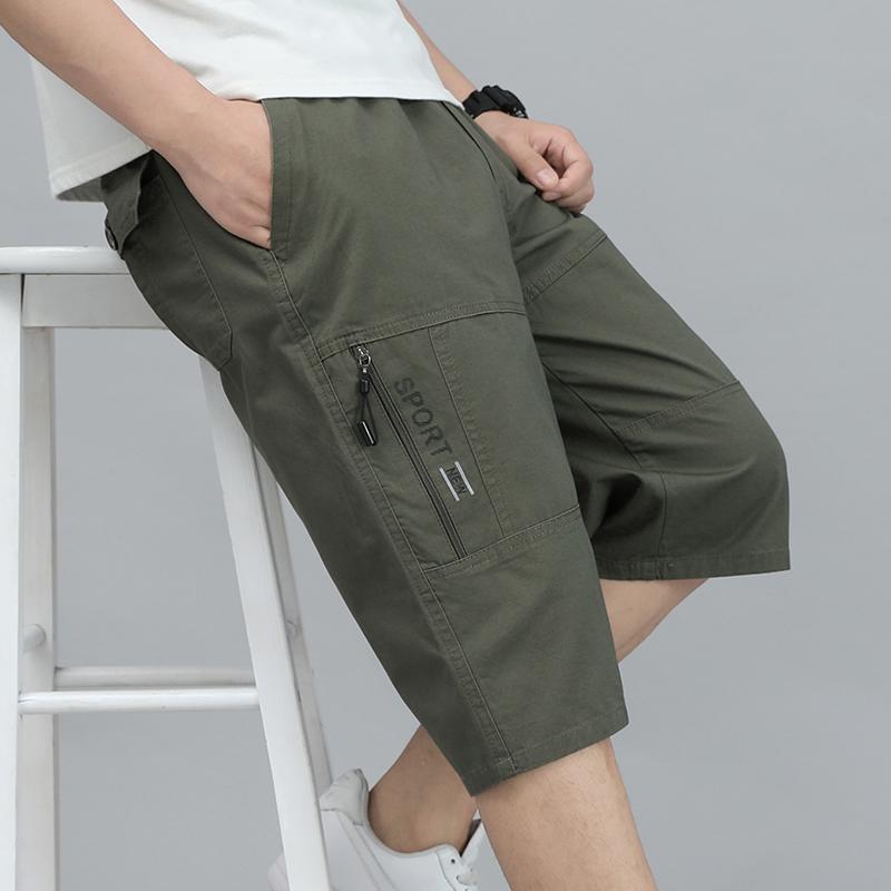 Cargo Jogger Pants - Pantalones cortos tipo cargo para hombre,