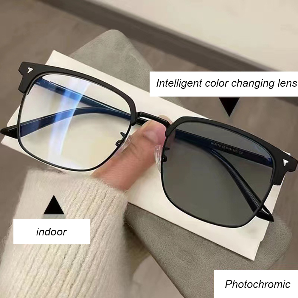 Mens Fashion Discord - Gafas fotocromáticas de colores para hombre,