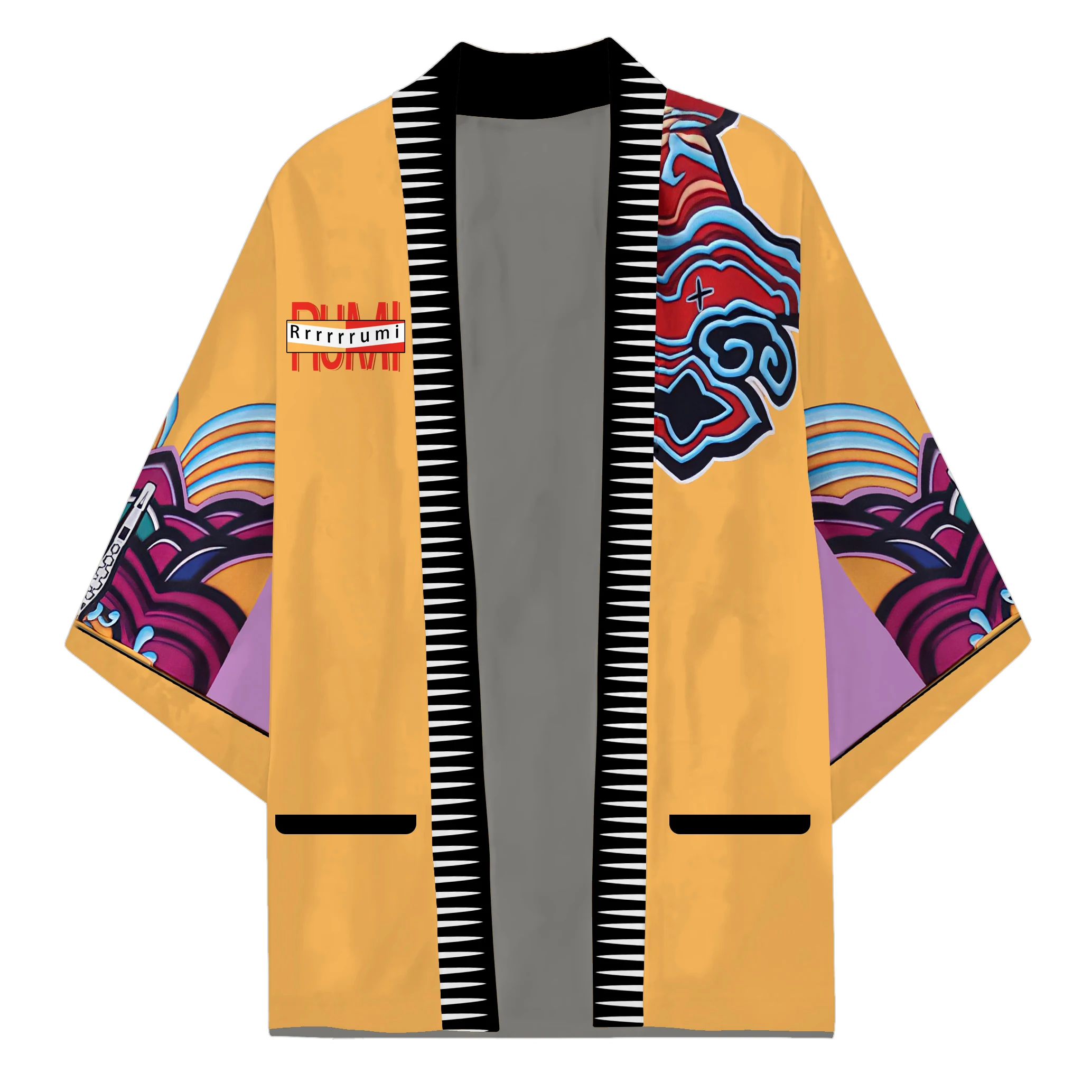 Mens Fashion Jumpers - Disfraz Rumi Zoey Mira estampado Harajuku