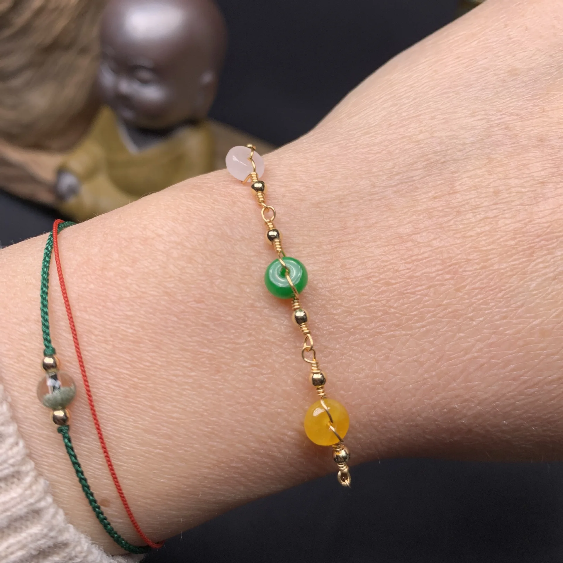 Men'S Fashion Jewelry Bracelets - Pulseras de Jade para mujer, brazaletes