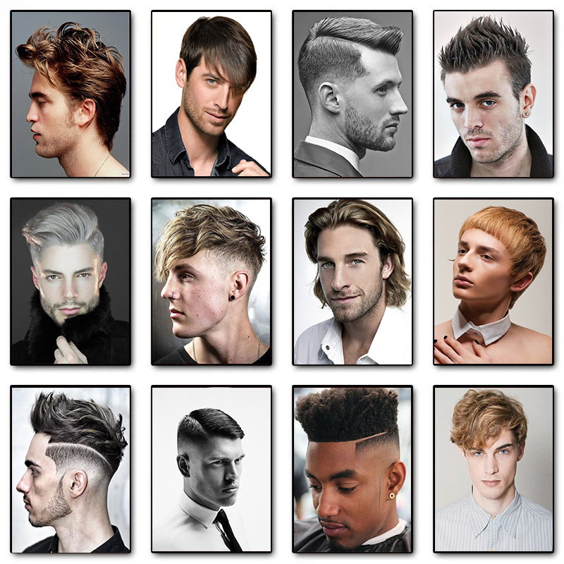 Men Fashion Hair Style - Modelo de peinado de hombre a