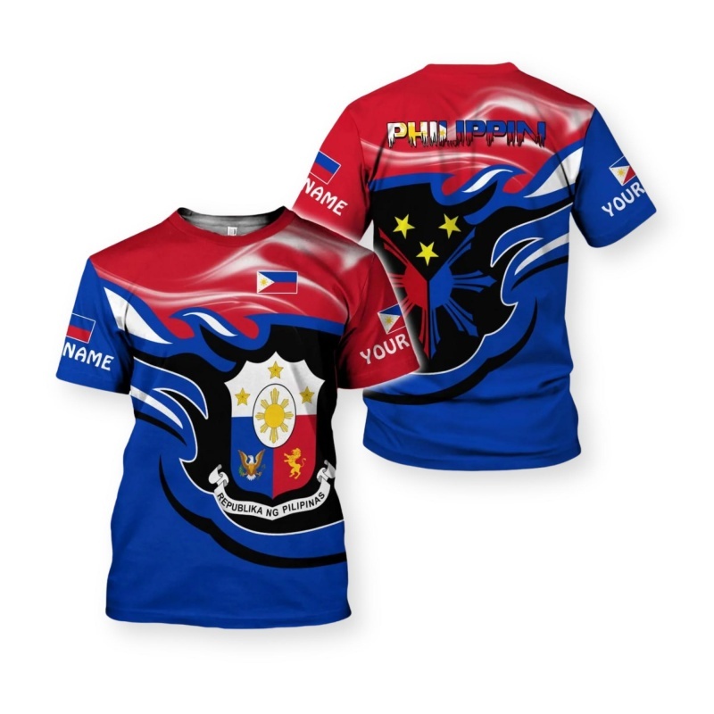 Men'S Fashion Philippines - Camiseta con estampado 3D personalizado de