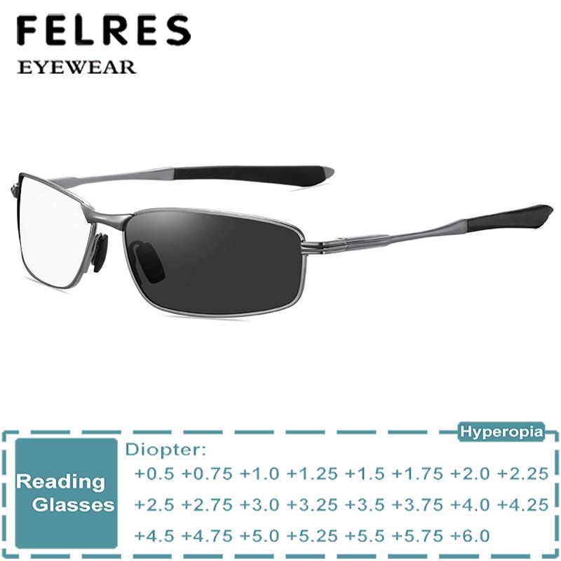 Mens Fashion Discord - Gafas de lectura fotocromáticas con montura