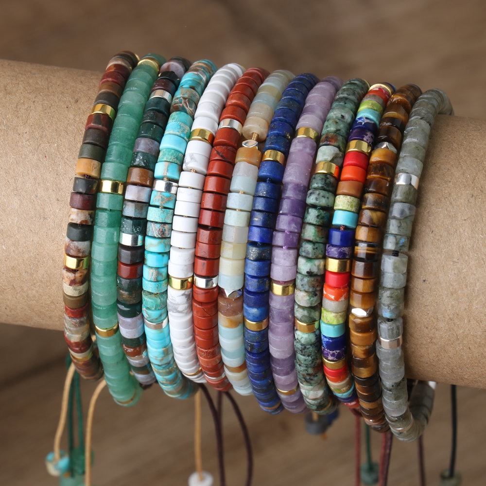 Mens Fashion Discord - Pulsera de cuentas espaciadoras de disco