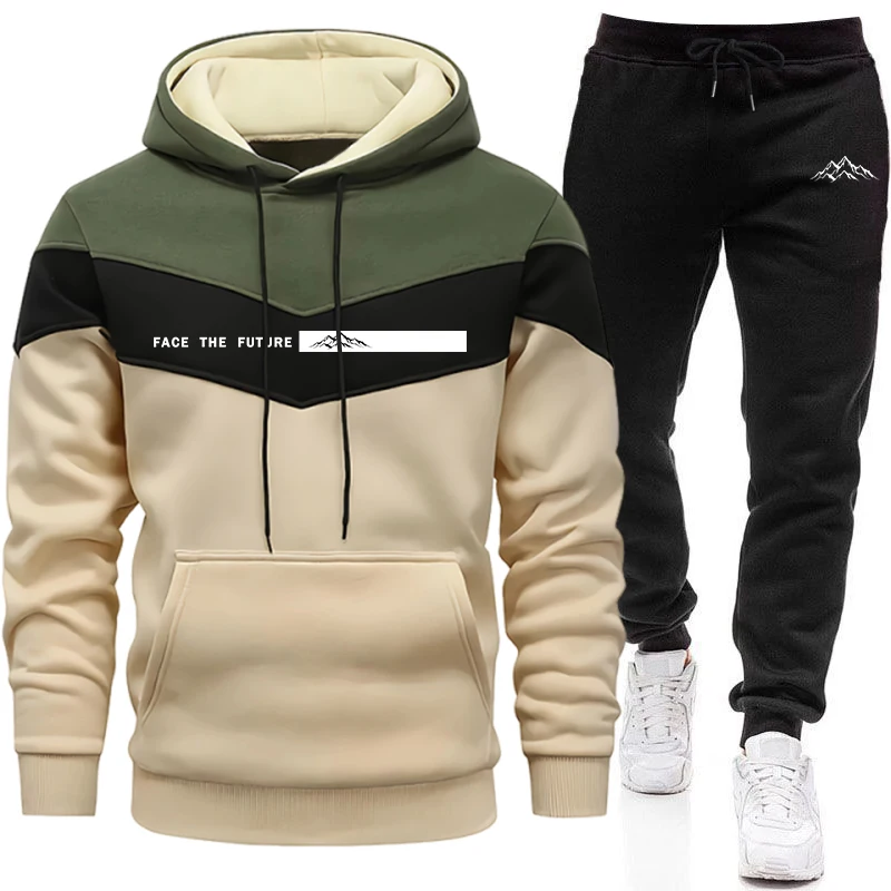 Quality Men'S Fashion - Conjunto Deportivo para Hombre, Sudadera con