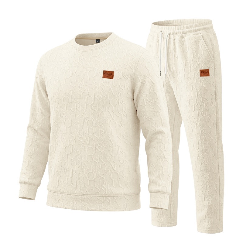 Mens Fashion Jumpers - Conjunto de suéter y pantalón de