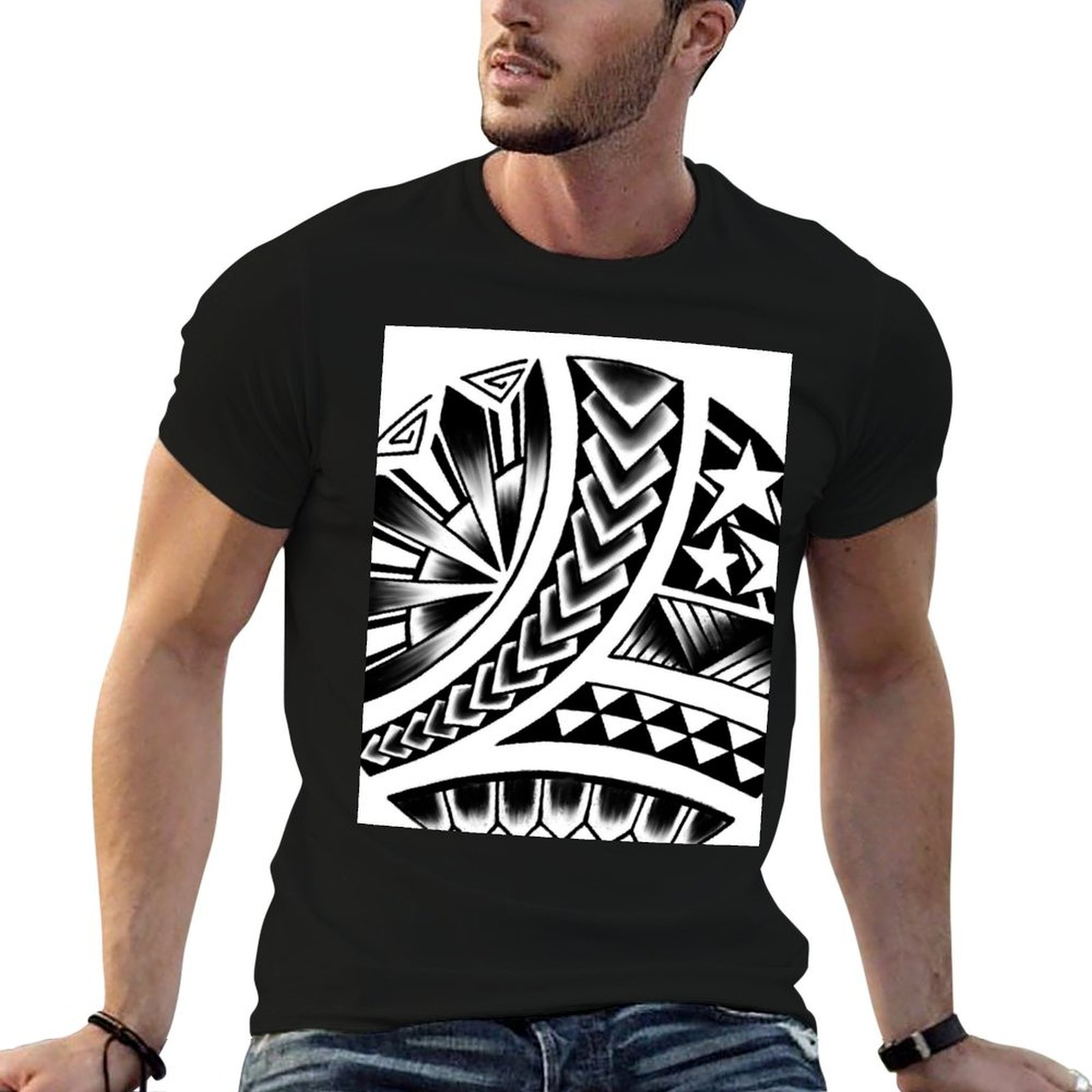 Men'S Fashion Philippines - Camiseta de arte tradicional de Filipinas,