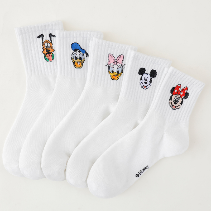 5 pares de calcetines blancos  - Mens Fashion Discord reseña y precio