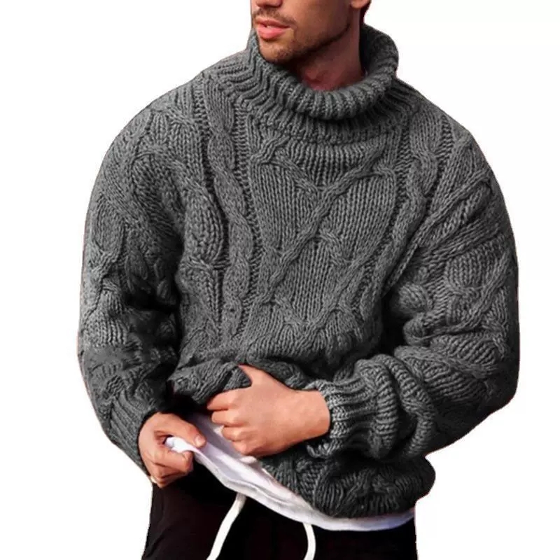 Otoño e Invierno moda europea  - Mens Fashion Jumpers reseña y precio