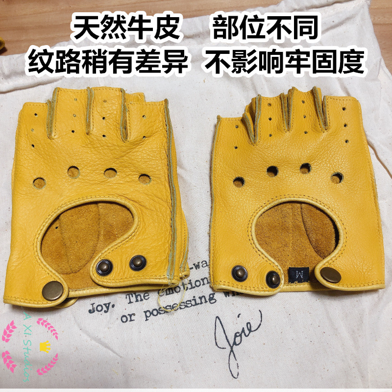 Guantes de cuero retro de medi - Driving Gloves Leather reseña y precio