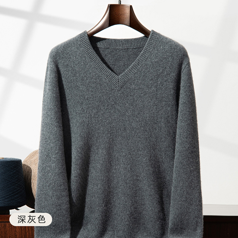 Suéter de cachemira grueso par - Mens Fashion Jumpers reseña y precio