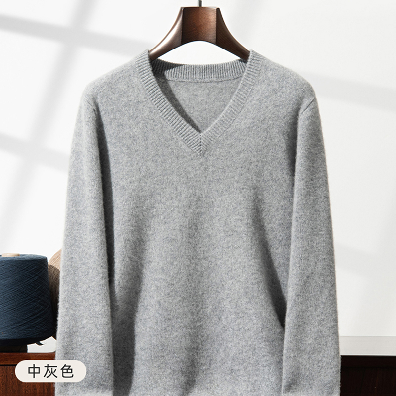 Suéter de cachemira grueso par - Mens Fashion Jumpers reseña y precio