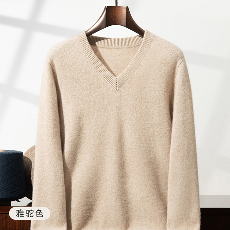 Suéter de cachemira grueso par - Mens Fashion Jumpers reseña y precio