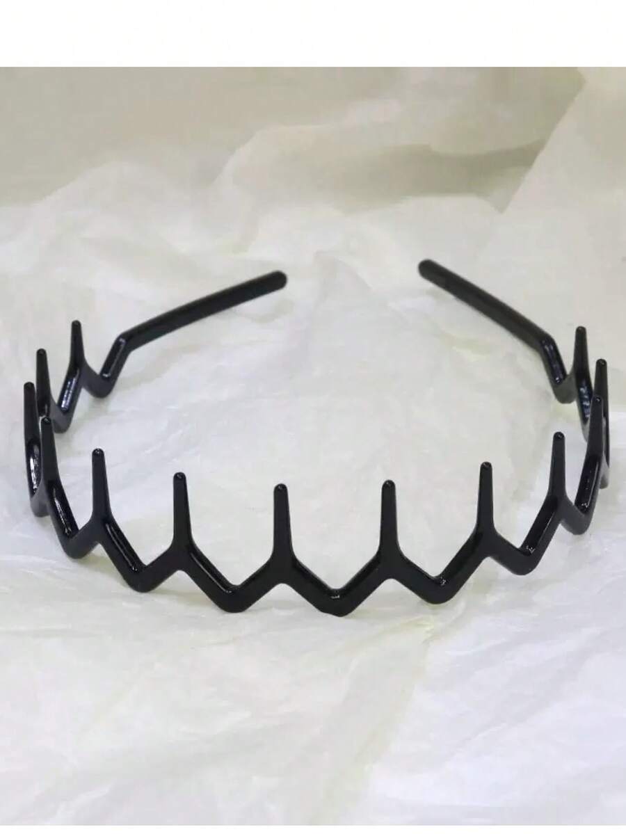 4 diademas negras con dientes  - Men Fashion Hair Style reseña y precio