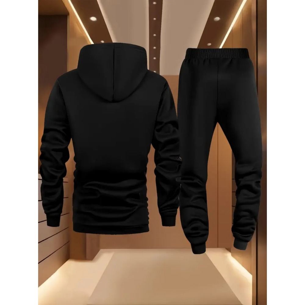 Sudadera con capucha y pantalo - Men Fashion Vintage reseña y precio