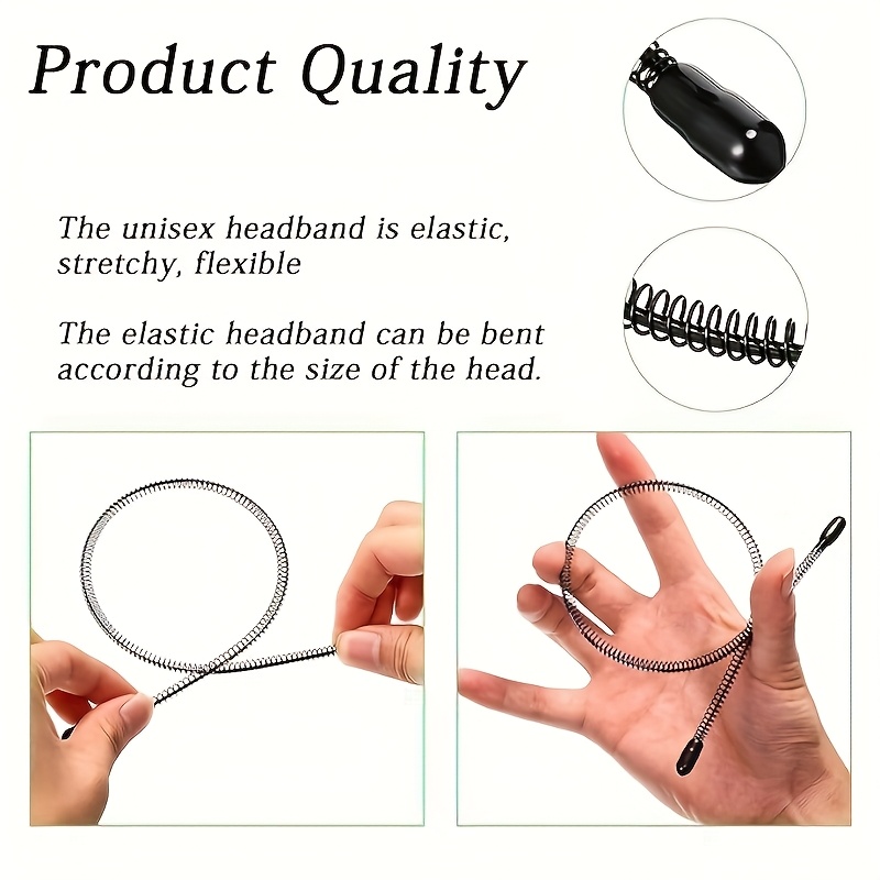 6 piezas de diademas deportiva - Men Fashion Hair Style reseña y precio