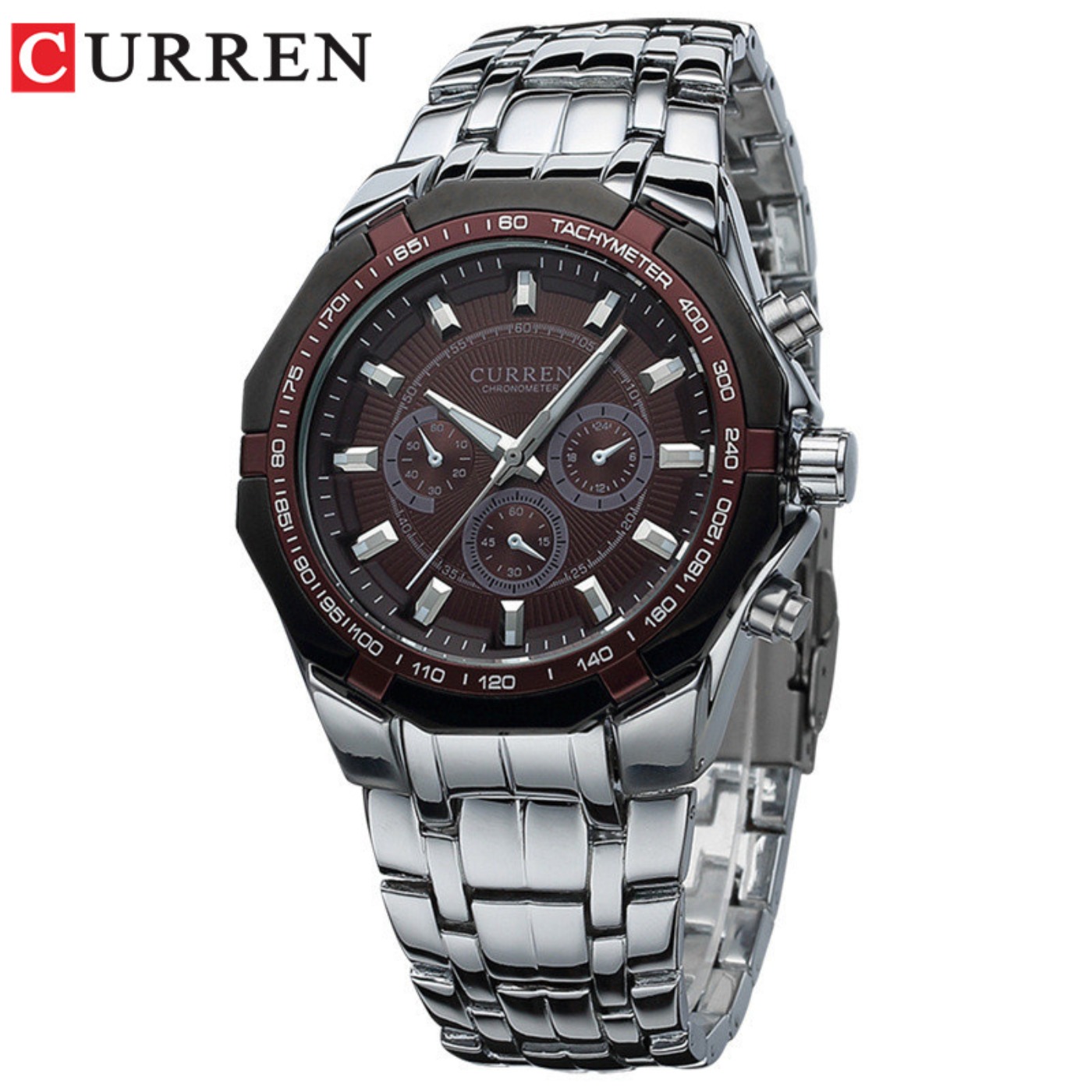 Relojes CURREN de marca de luj - Fashion Mens Watches reseña y precio