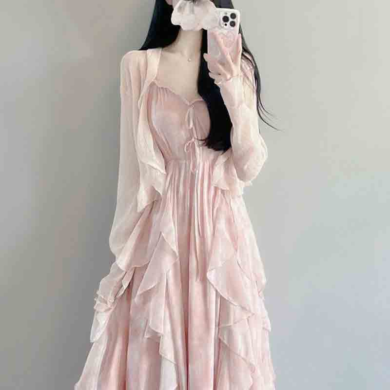 Conjunto de Vestido con tirant - Men'S Fashion Aesthetics reseña y precio