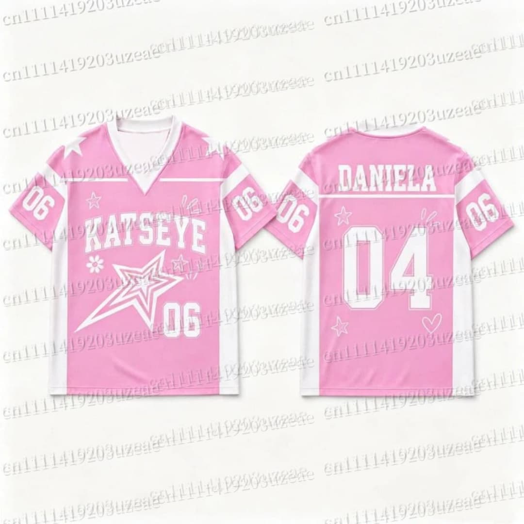 Camiseta KATSEYE con Estampado - Men'S Fashion Aesthetics reseña y precio