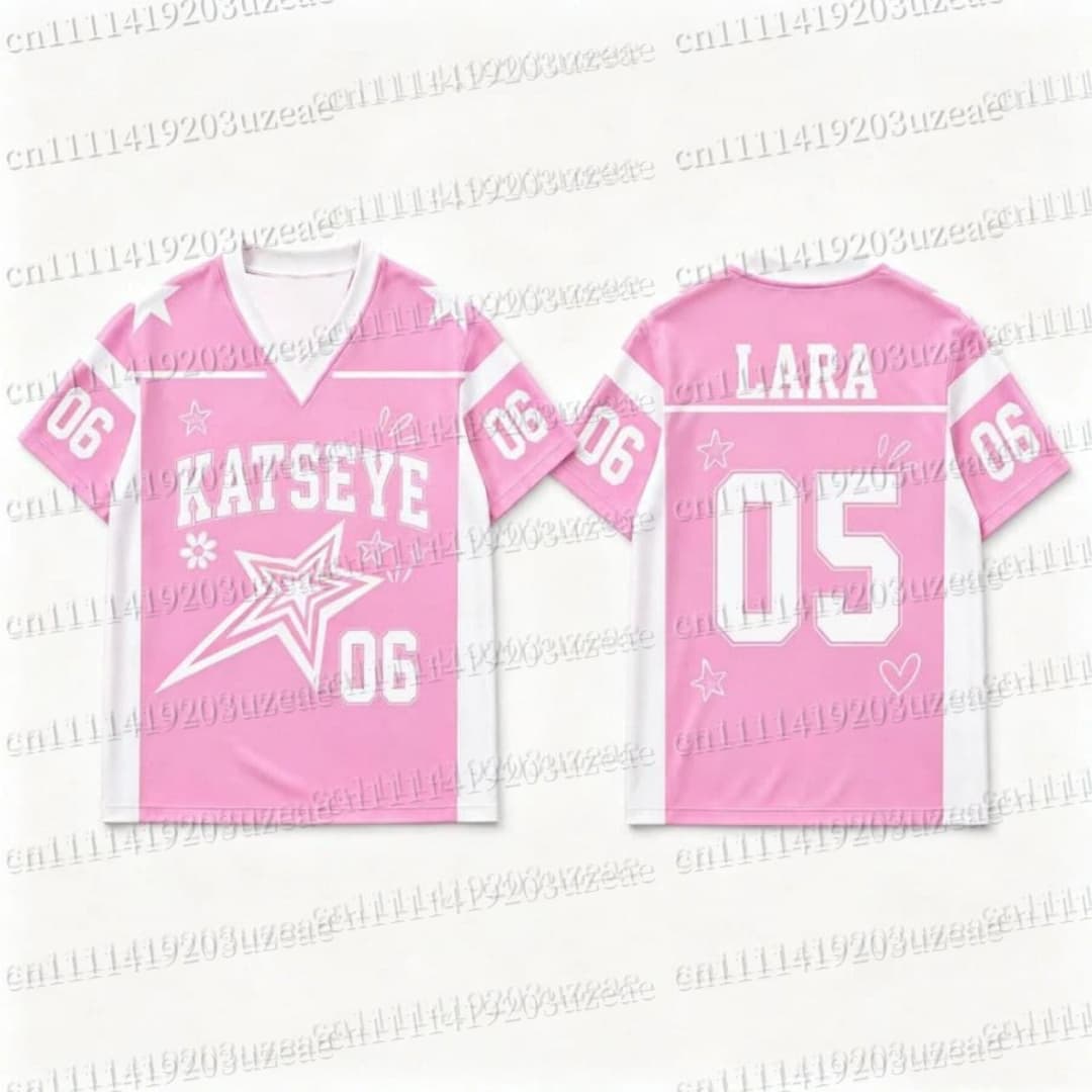 Camiseta KATSEYE con Estampado - Men'S Fashion Aesthetics reseña y precio
