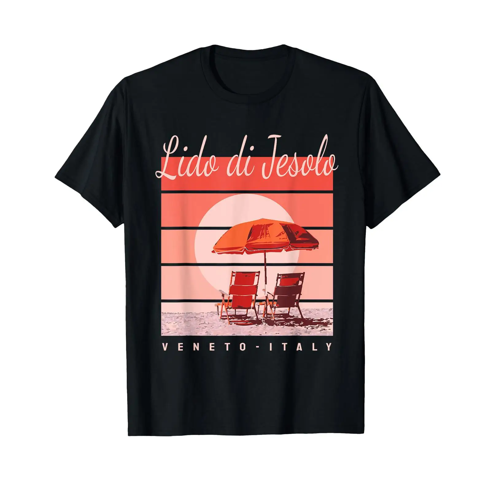 Camiseta Vintage de Lido di Je - Men'S Fashion Venice Italy reseña y precio