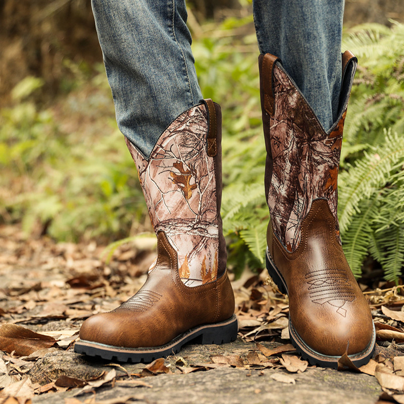 Botas de Hombre Talla Grande 4 - Men Fashion Vintage reseña y precio