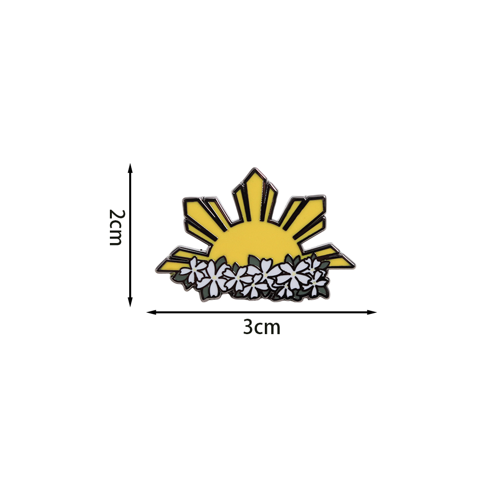 Broche de flor de sol filipino - Men'S Fashion Philippines reseña y precio