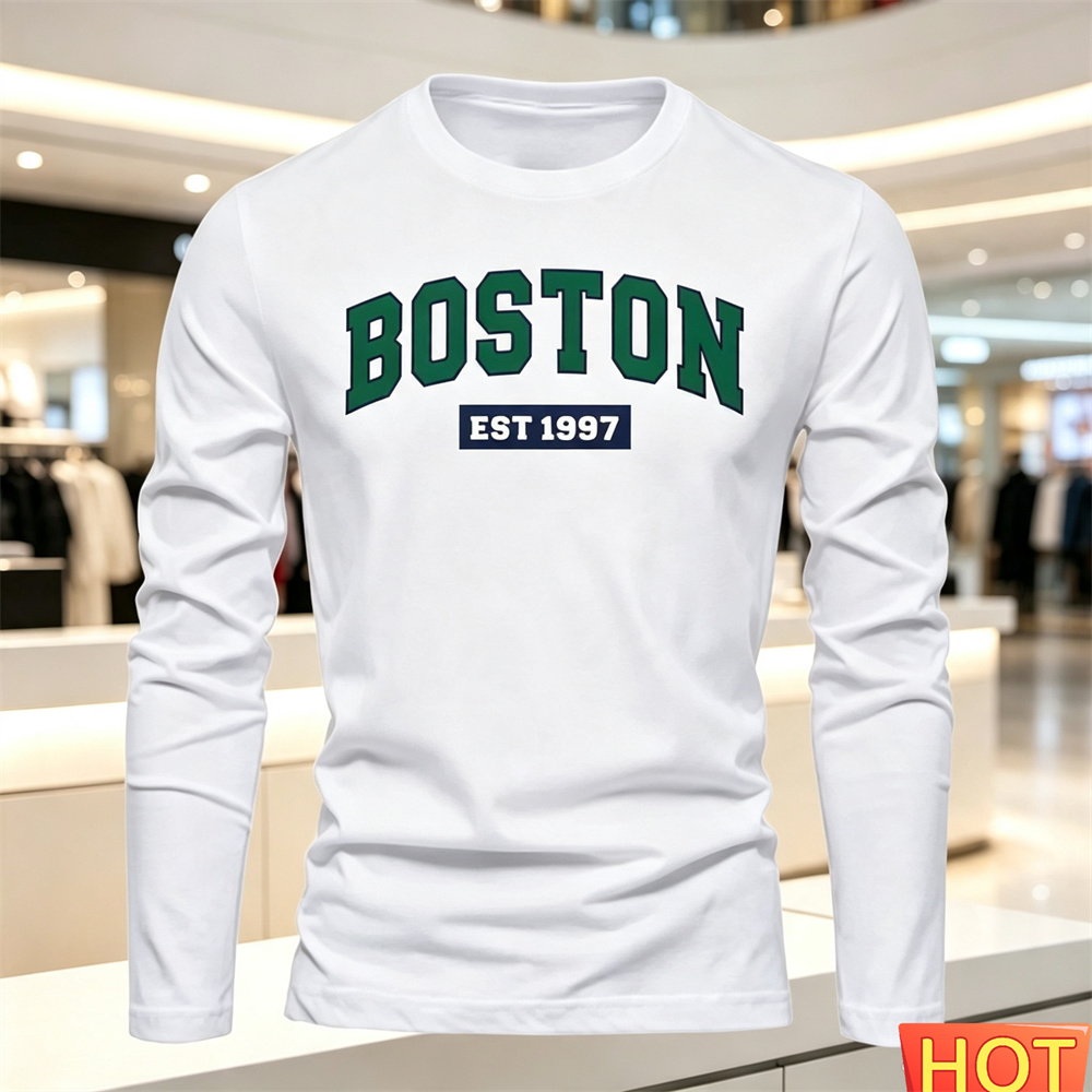 Camiseta de manga larga para h - Quality Men'S Fashion reseña y precio