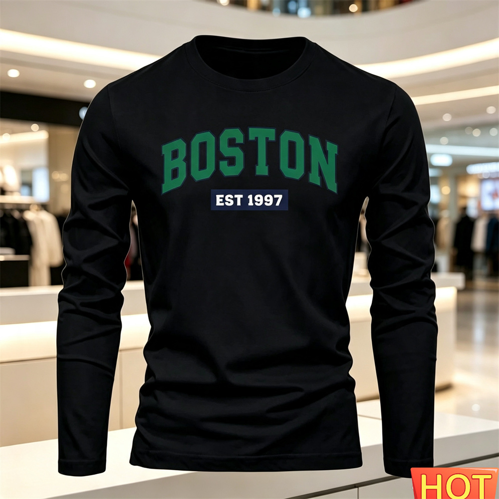 Camiseta de manga larga para h - Quality Men'S Fashion reseña y precio