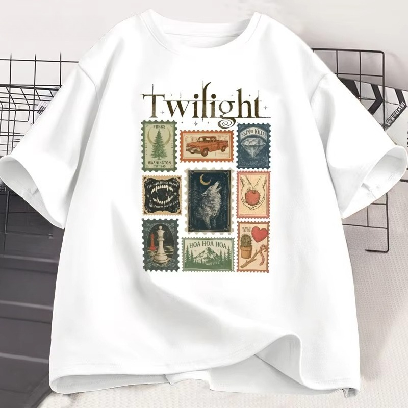 Camiseta Vintage Twilight Fork - Men'S Fashion Aesthetics reseña y precio