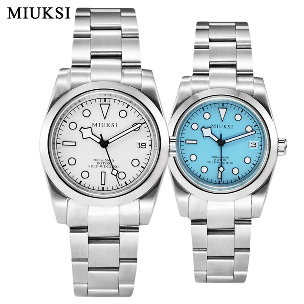 Reloj mecánico Miuksi de 36mm  - Mens Fashion Bracelet reseña y precio