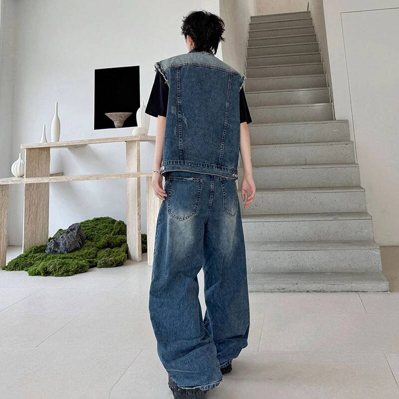 LUZHEN 2026 Conjuntos de Dos P - Men Fashion Jeans reseña y precio