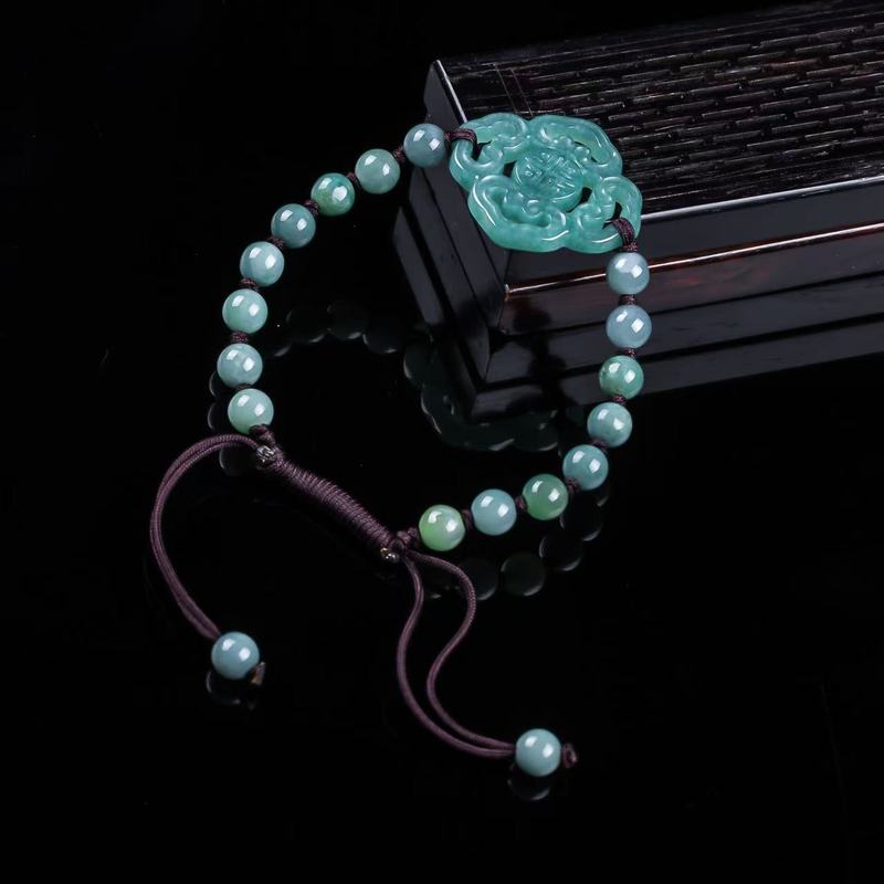 Pulsera de Jadeíta Natural Gra - Men'S Fashion Jewelry Bracelets reseña y precio