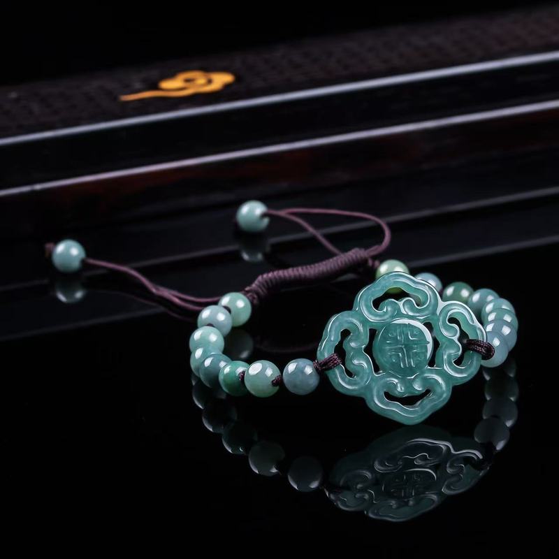 Pulsera de Jadeíta Natural Gra - Men'S Fashion Jewelry Bracelets reseña y precio