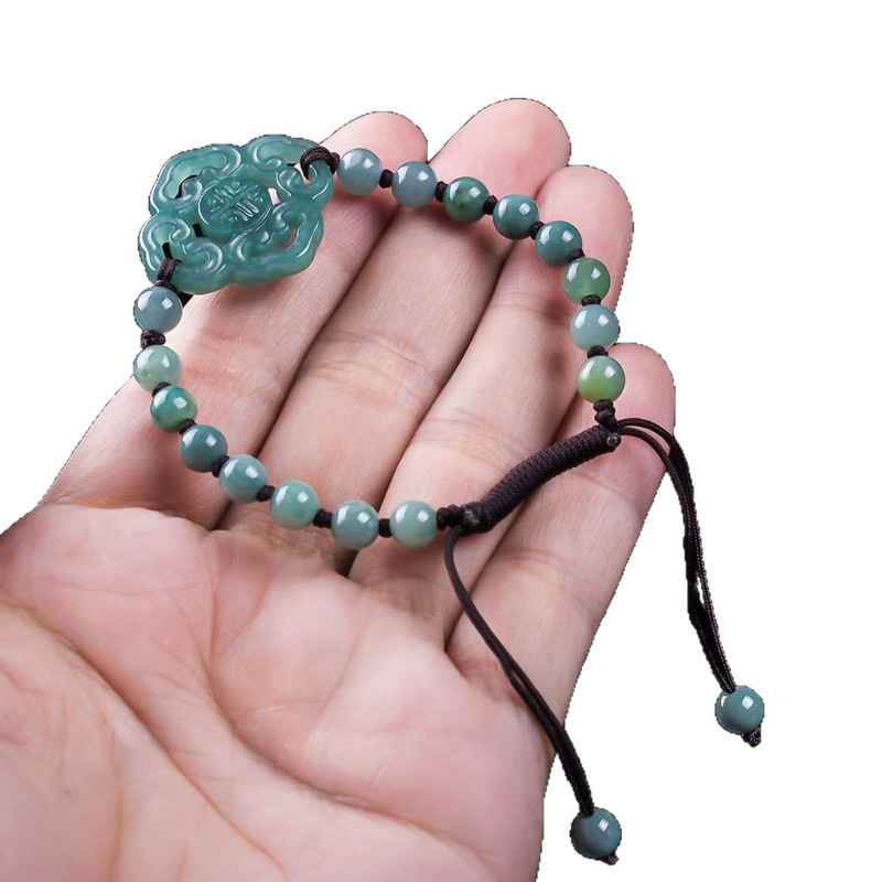 Pulsera de Jadeíta Natural Gra - Men'S Fashion Jewelry Bracelets reseña y precio