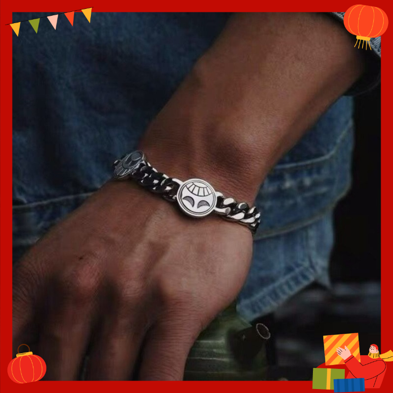 Pulsera de One Piece Ace, acce - Men'S Fashion Jewelry Bracelets reseña y precio