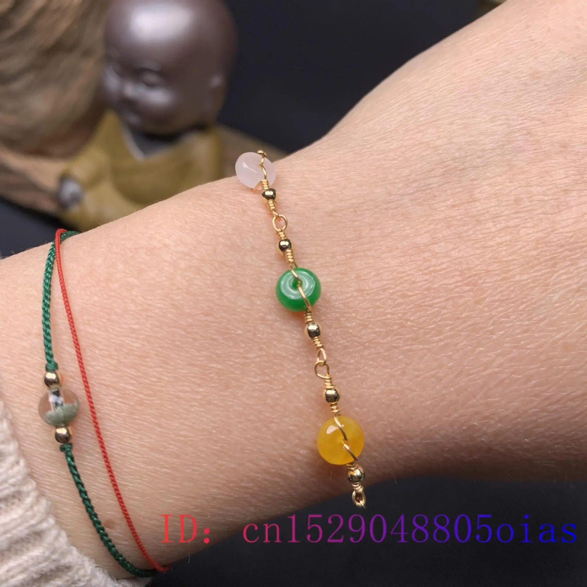 Pulseras de Jade para mujer, b - Men'S Fashion Jewelry Bracelets reseña y precio