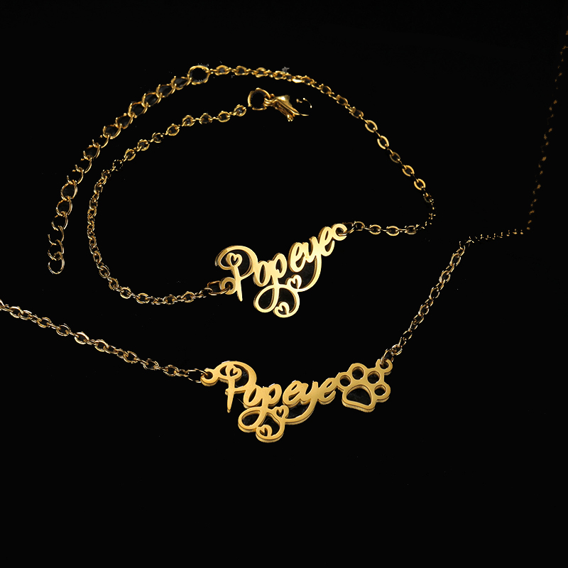 Goxijite-collar con nombre per - Men'S Fashion Jewelry Bracelets reseña y precio