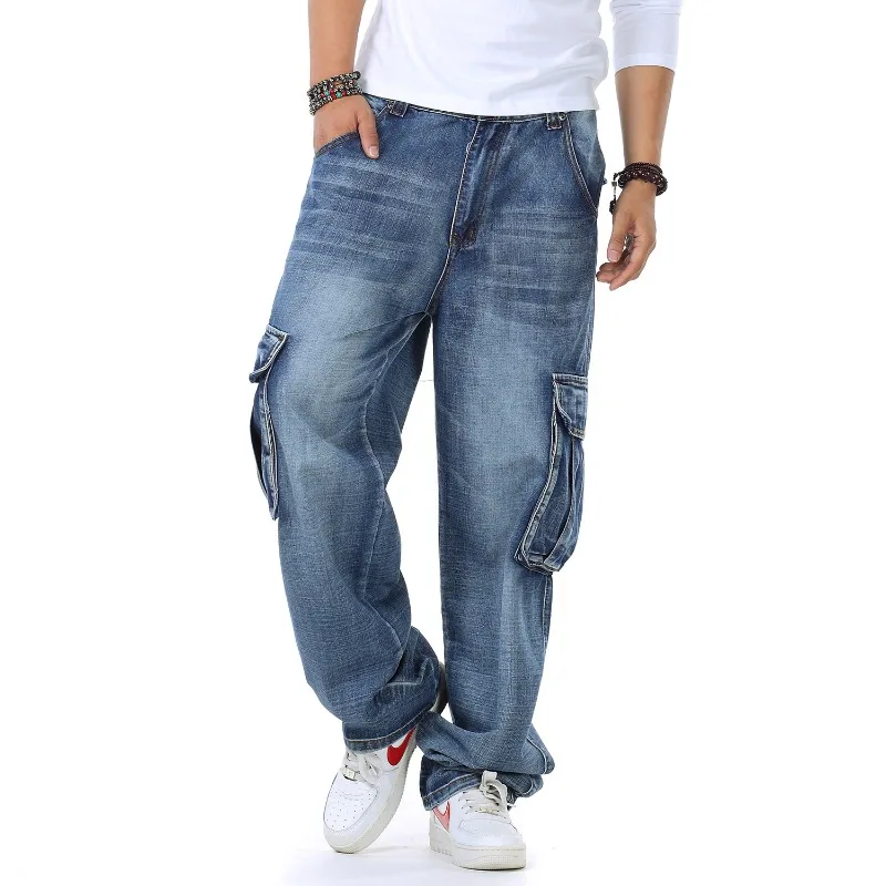 Pantalones vaqueros holgados p - Men'S Fashion For Fat Guys reseña y precio