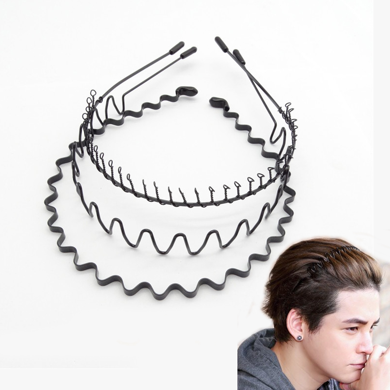 Diadema deportiva ondulada de  - Men Fashion Hair Style reseña y precio