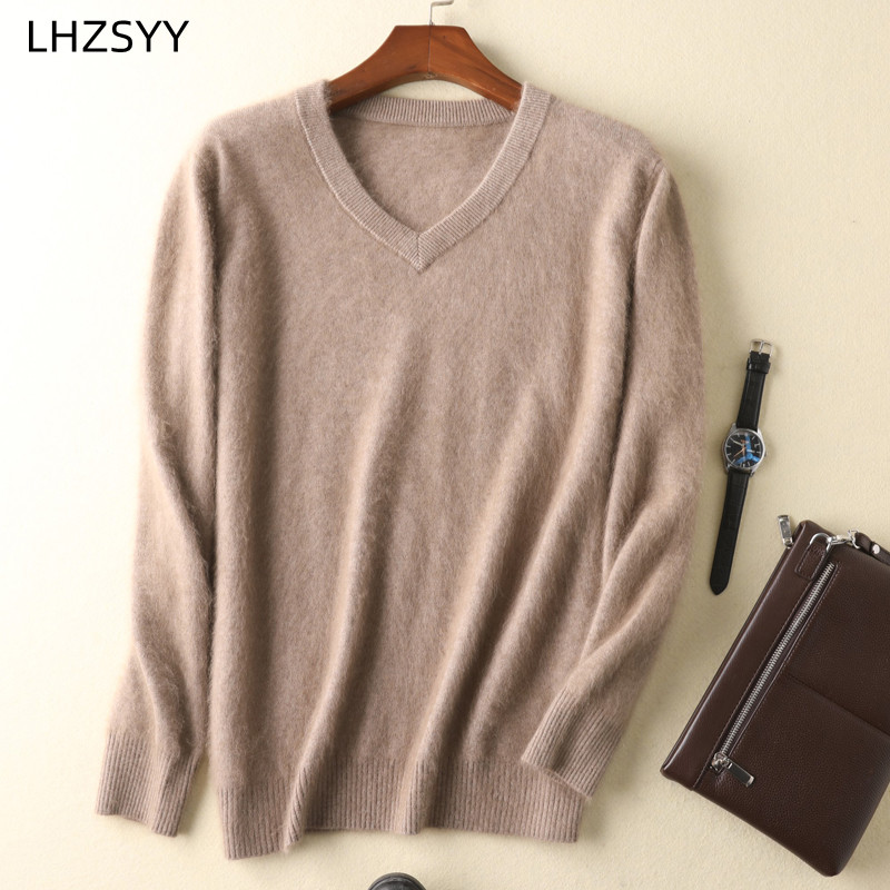 LHZSYY, suéteres 100% de cache - Mens Fashion Jumpers reseña y precio