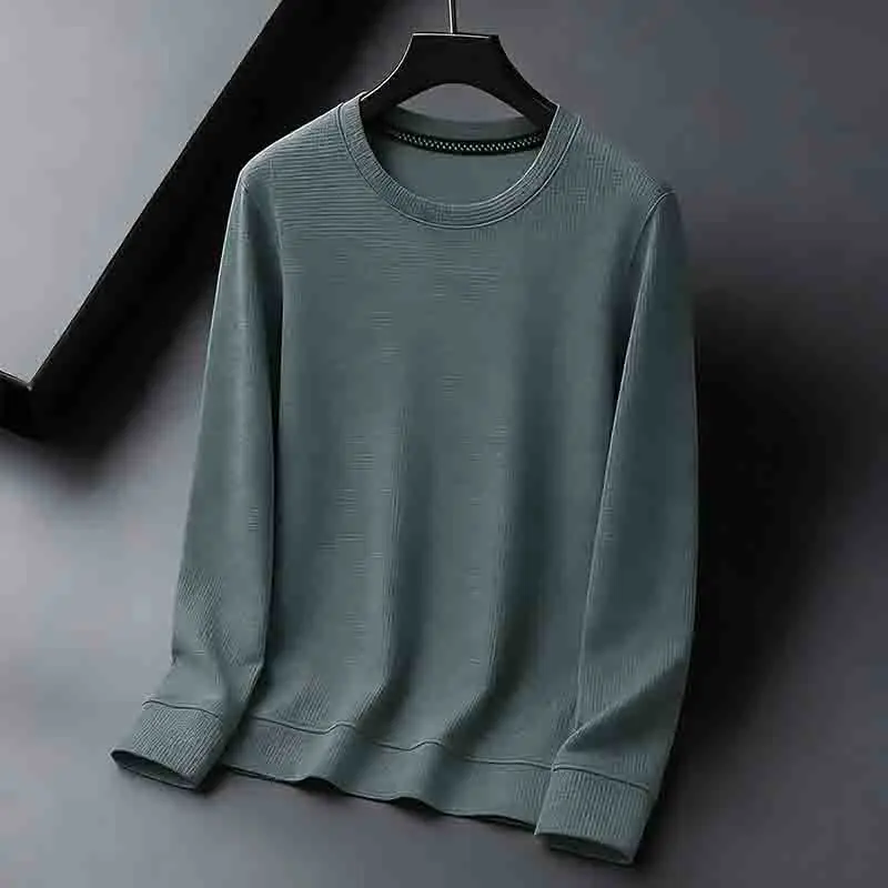 Suéter Básico de Cuello Redond - Mens Fashion Jumpers reseña y precio
