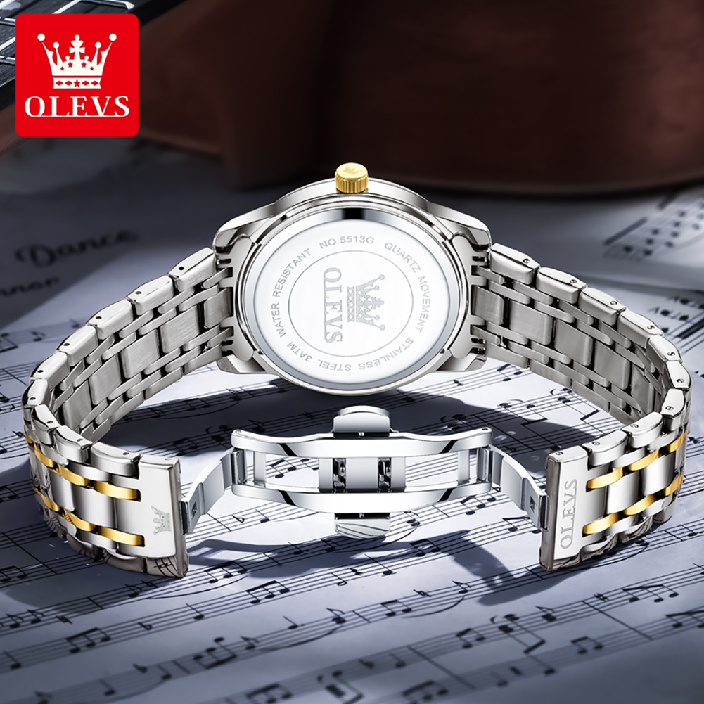 Marca OLEVS, relojes de moda p - Fashion Mens Watches reseña y precio