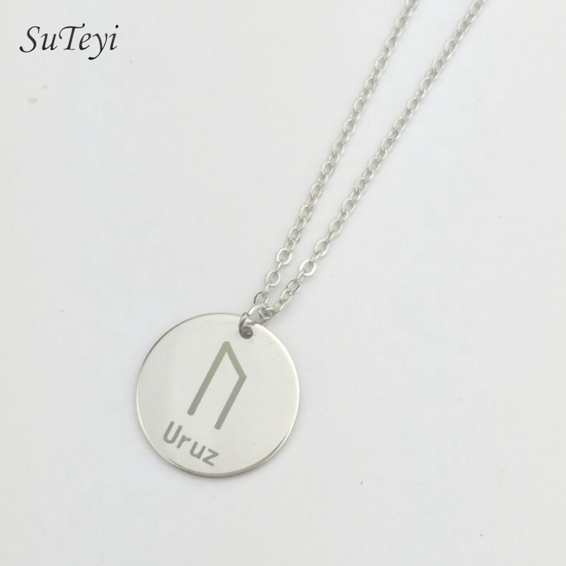 Collar con colgante de letra r - Mens Fashion Discord reseña y precio