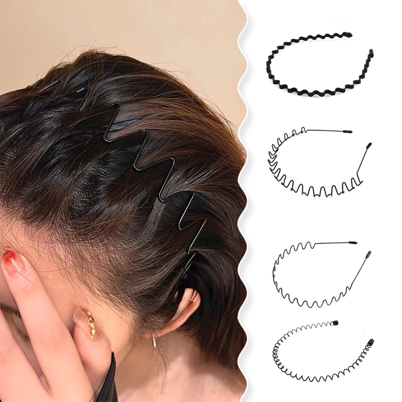 2-5 uds diadema ondulada aro d - Men Fashion Hair Style reseña y precio