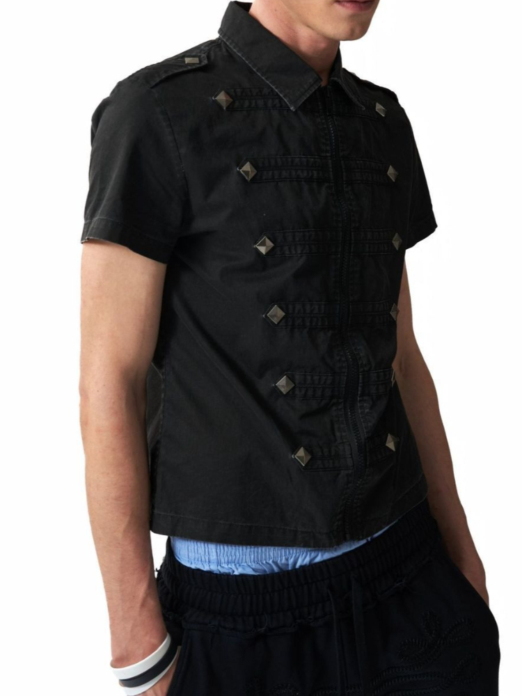 Camisetas Retro con Remaches E - Men'S Fashion Aesthetics reseña y precio