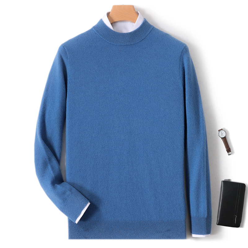Jersey 100% de lana merina pur - Mens Fashion Jumpers reseña y precio
